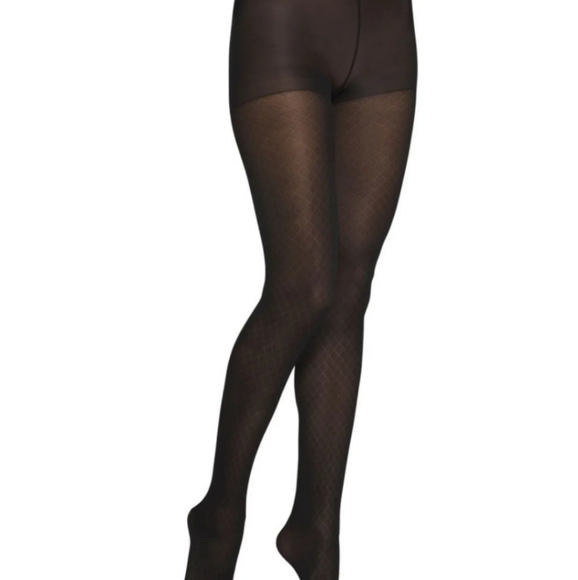 New Mini Diamond Black Tights Med/Lrg - Picture 7 of 7